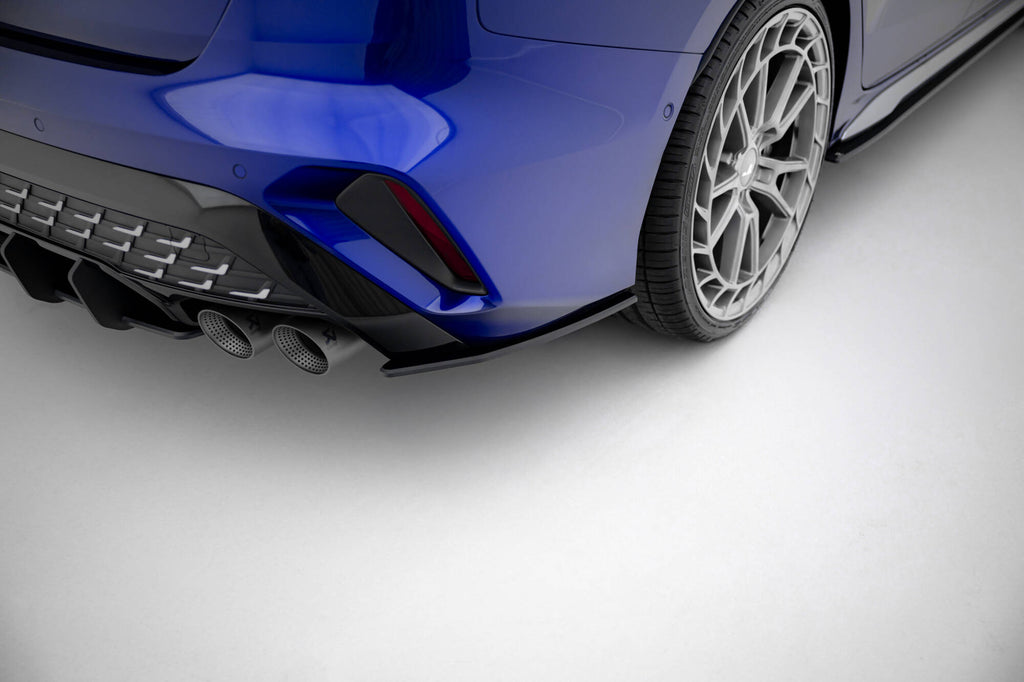 Splitter Laterali Posteriori Audi S3 Berlina 8Y Facelift Street Pro — montato sulla vettura