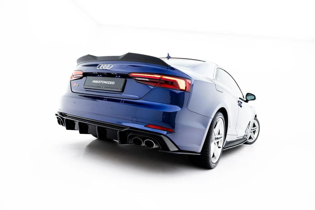 Splitter Laterali Posteriori Audi S5 Coupé F5 Street Pro — montato sulla vettura
