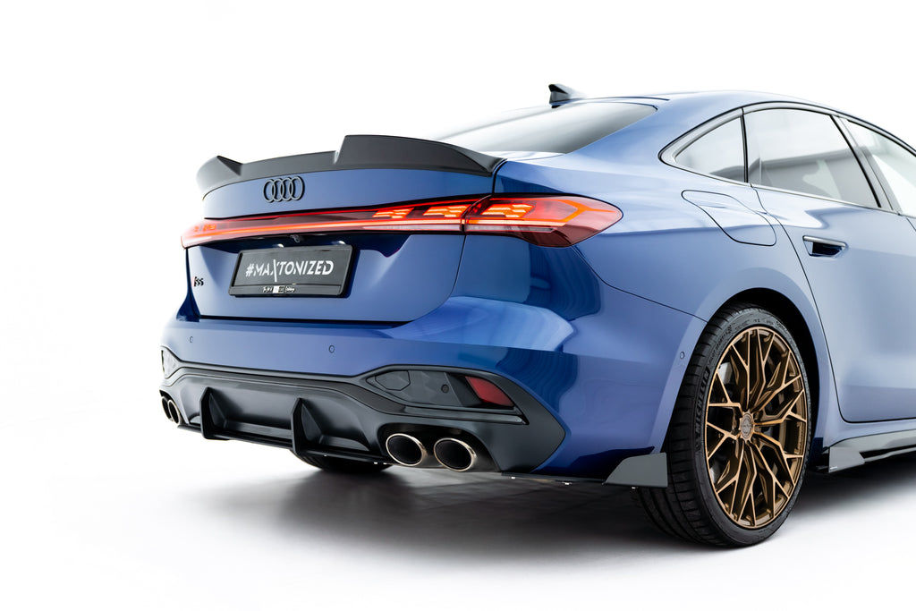 Splitter Laterali Posteriori Audi S5 B10 + Flap Street Pro — montato sulla vettura