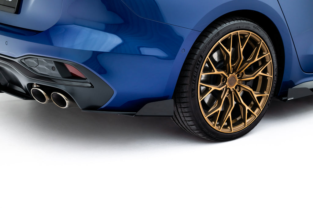 Splitter Laterali Posteriori Audi S5 B10 + Flap Street Pro — vista laterale