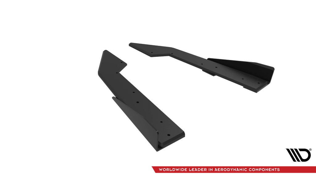 Splitter Laterali Posteriori Ford Mustang Mk7 + Flap GT Street Pro — vista d'insieme