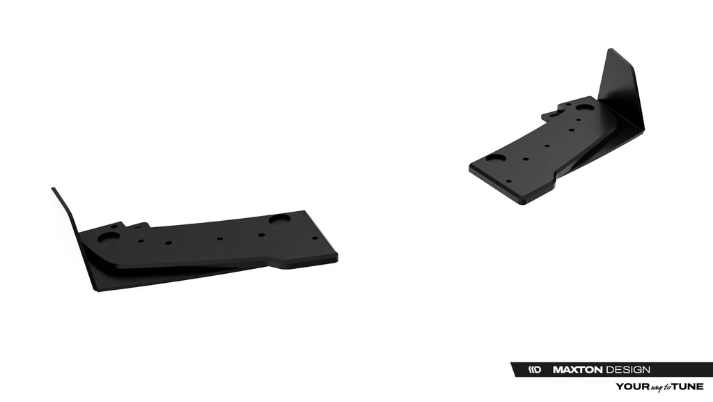 Splitter Laterali Posteriori Toyota GR Yaris Mk4 Facelift + Flap Street Pro — vista laterale
