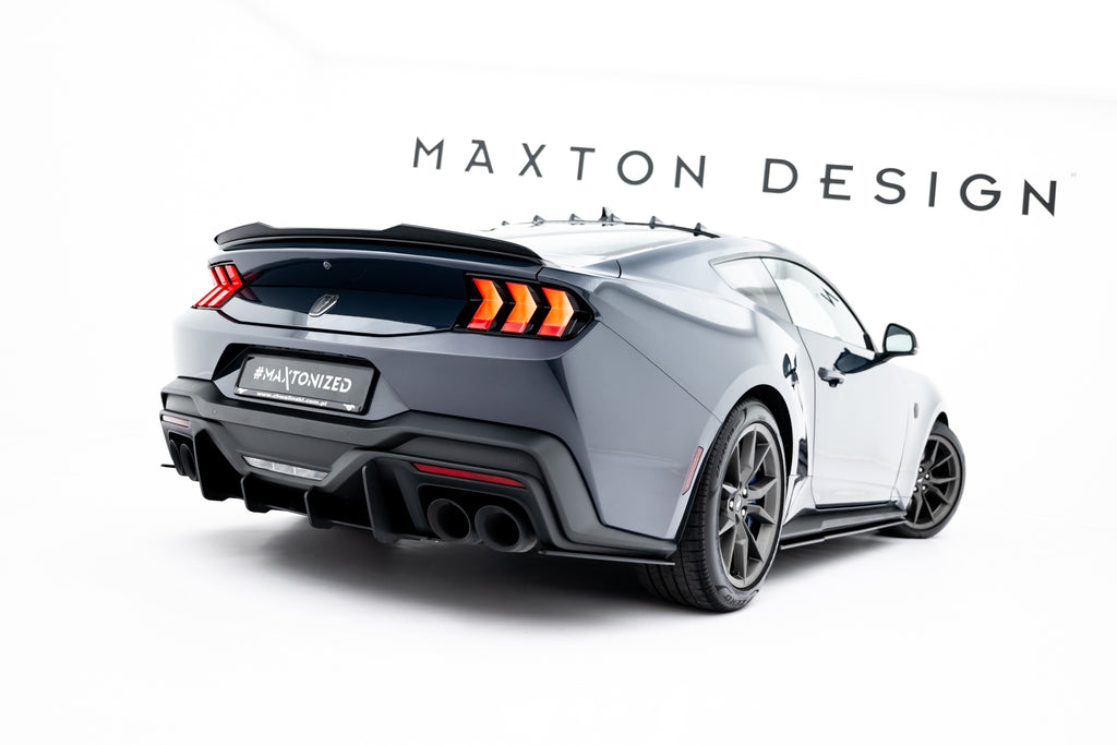Splitter Laterali Posteriori Ford Mustang Mk7 Dark Horse Street Pro — vista laterale