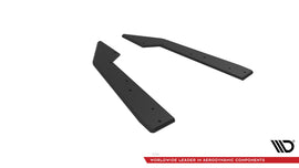 Splitter Laterali Posteriori Ford Mustang Mk7 GT Street Pro — dettaglio del profilo