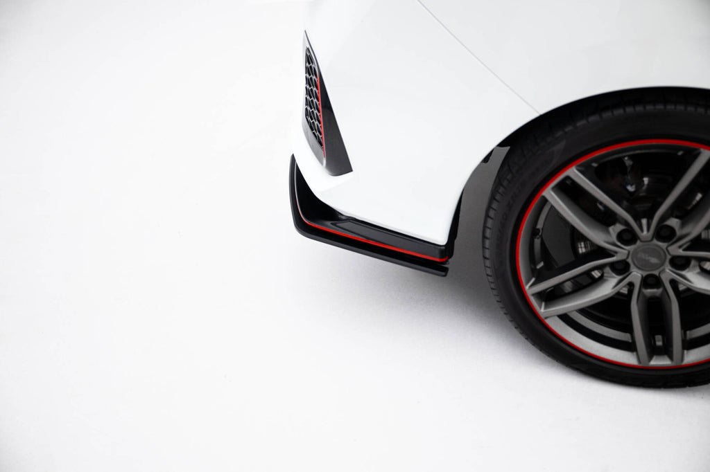 Splitter Laterali Posteriori V.2 Honda Civic Mk10 Sport Street Pro — particolare della finitura