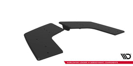 Splitter Laterali Posteriori Mitsubishi Lancer Evo Mk10 Street Pro — dettaglio del profilo