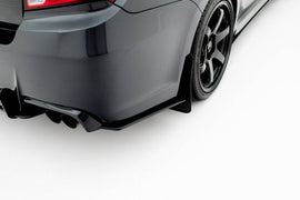 Splitter Laterali Posteriori Subaru Impreza Mk3 Facelift WRX STI Street Pro — dettaglio del profilo
