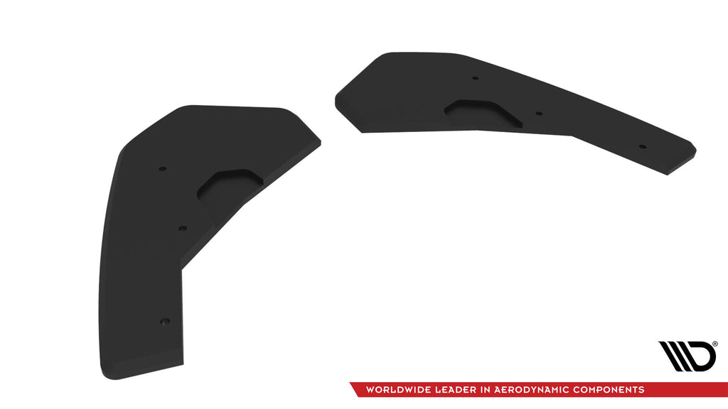 Splitter Laterali Posteriori V.2 Volkswagen Golf GTI Mk8 Street Pro — particolare della finitura