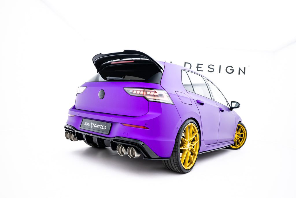 Splitter Laterali Posteriori V.2 Volkswagen Golf R Hatchback Mk8 Street Pro — vista d'insieme