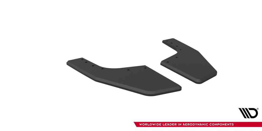 Splitter Laterali Posteriori V.2 Volkswagen Golf R Hatchback Mk8 Street Pro — vista laterale