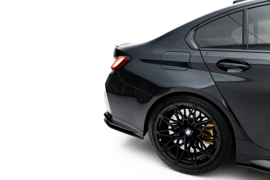 Splitter Laterali Posteriori V.3 BMW Serie M3 G80/G81 Street Pro — vista posteriore