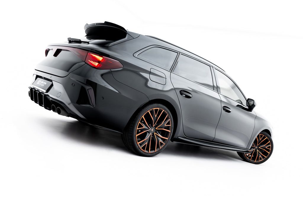 Diffusori Sotto Minigonne Cupra Leon Hatchback Mk1 Aero Street Pro — particolare della finitura