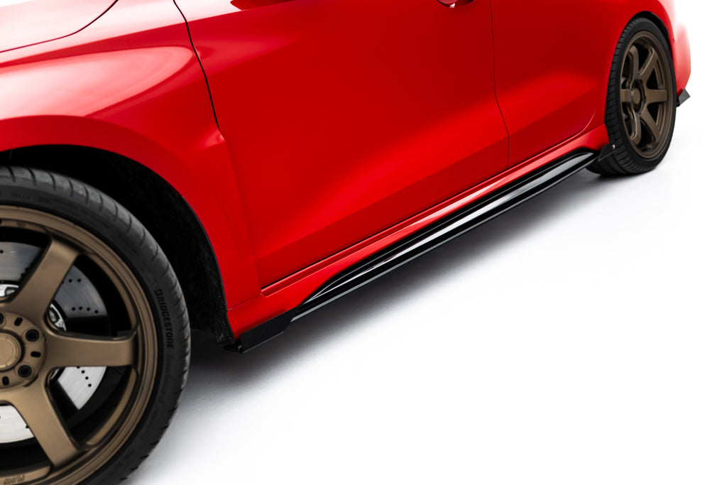 Diffusori Sotto Minigonne Audi RS3 Berlina 8Y Facelift + Flap Street Pro — vista laterale