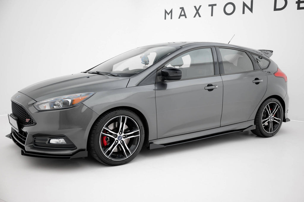Diffusori Sotto Minigonne Ford Focus ST Mk3 Facelift + Flap Street Pro — vista laterale