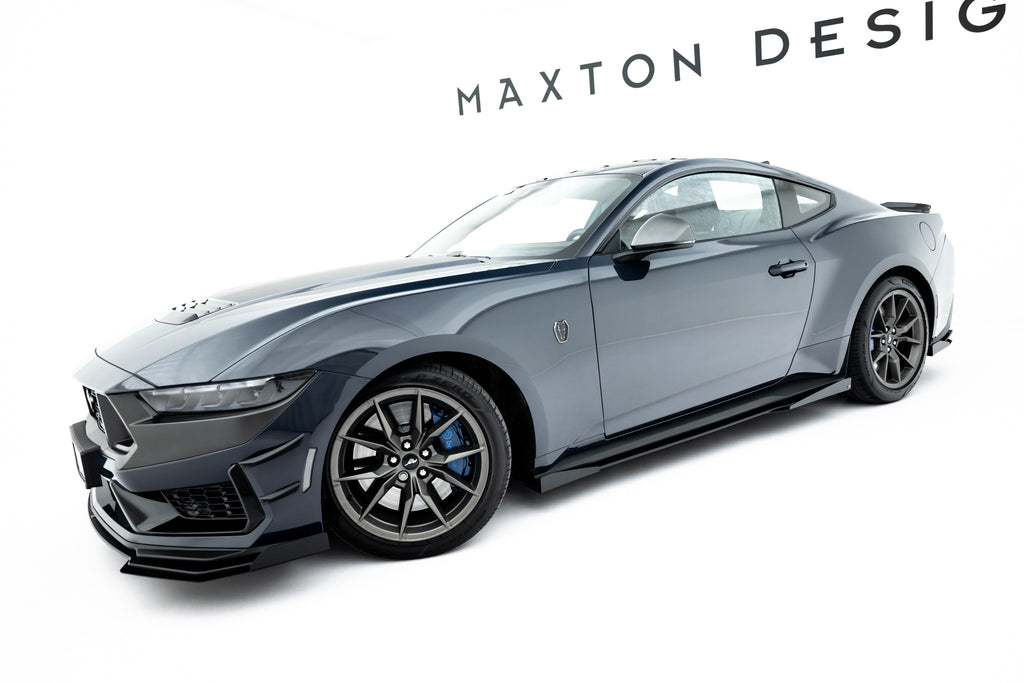 Diffusori Sotto Minigonne Ford Mustang Mk7 + Flap Dark Horse Street Pro — vista posteriore