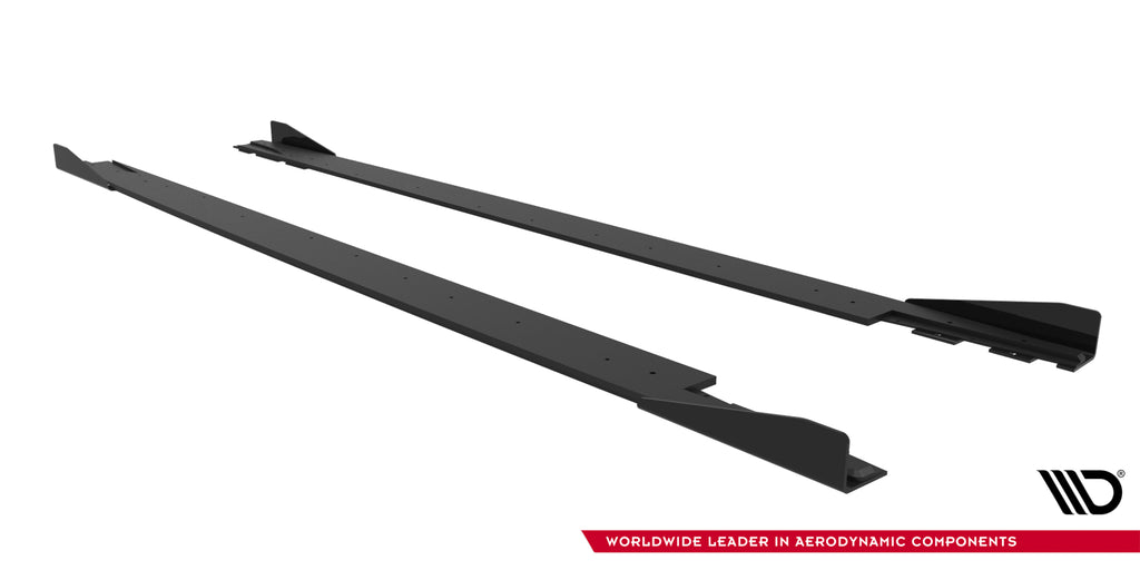 Diffusori Sotto Minigonne Mercedes CLE C236 + Flap AMG 53 Aero Street Pro — dettaglio del fissaggio