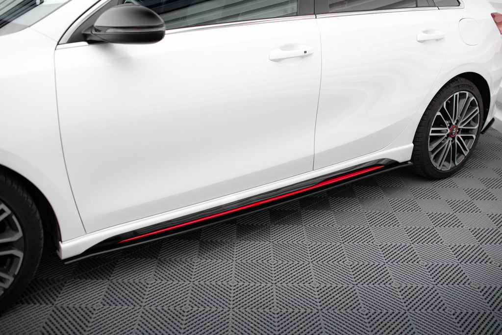 Diffusori Sotto Minigonne Kia Ceed Mk3 GT Street Pro — dettaglio del profilo