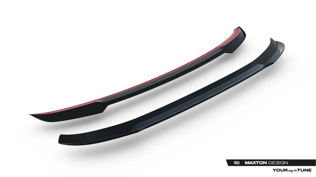 Estensione Spoiler Upper Alfa Romeo Junior Mk1 — particolare della finitura