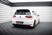 Carica l'immagine nel visualizzatore di Gallery, Diffusore posteriore e splitter laterali Maxton Design per Volkswagen Golf Mk7 R, ABS nero opaco