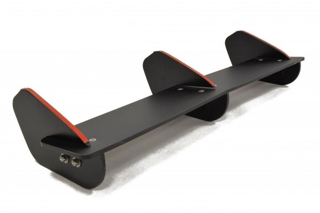 Diffusore posteriore e splitter laterali Maxton Design per Volkswagen Golf Mk7 R, ABS nero opaco - particolare della finitura