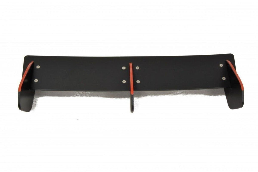 Diffusore posteriore e splitter laterali Maxton Design per Volkswagen Golf Mk7 R, ABS nero opaco - montato sul veicolo