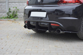 Diffusore posteriore e splitter laterali Maxton Design per Volkswagen Scirocco R Mk3, ABS nero opaco