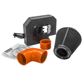 Kit aspirazione Ford Focus ST Mk2 2.5 con supporto ECU Proram – Arancione – vista 2