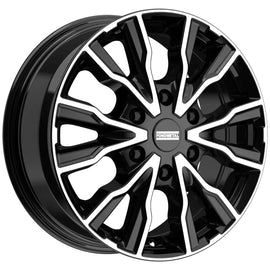Cerchio in Lega Fondmetal PROFESSIONAL PRO2 (8600) 16x6.5 ET50 6x125 GLOSSY BLACK MACHINED