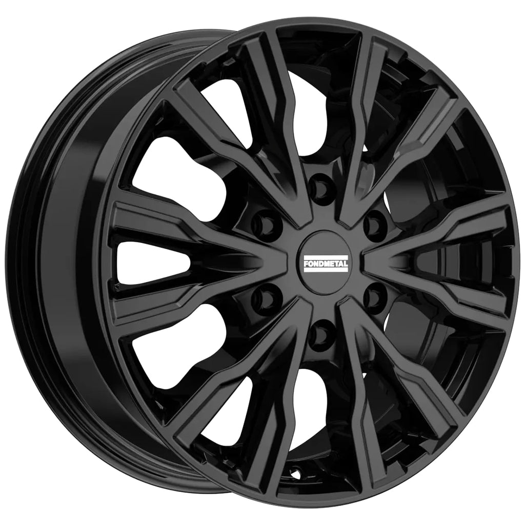 Cerchio in Lega Fondmetal PROFESSIONAL PRO2 (8600) 17x7 ET50 6x130 GLOSSY BLACK