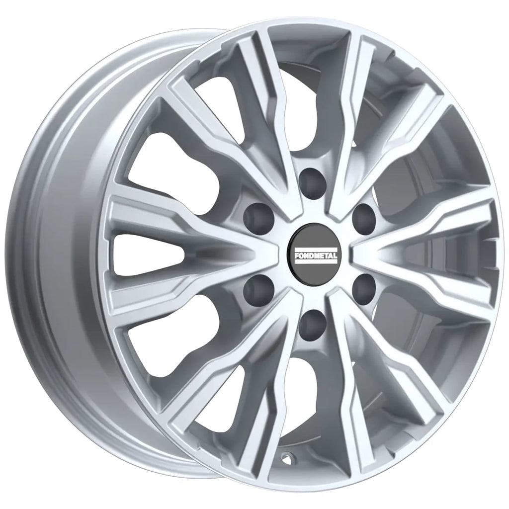 Cerchio in Lega Fondmetal PROFESSIONAL PRO2 (8600) 17x7 ET48 6x120 GLOSSY SILVER