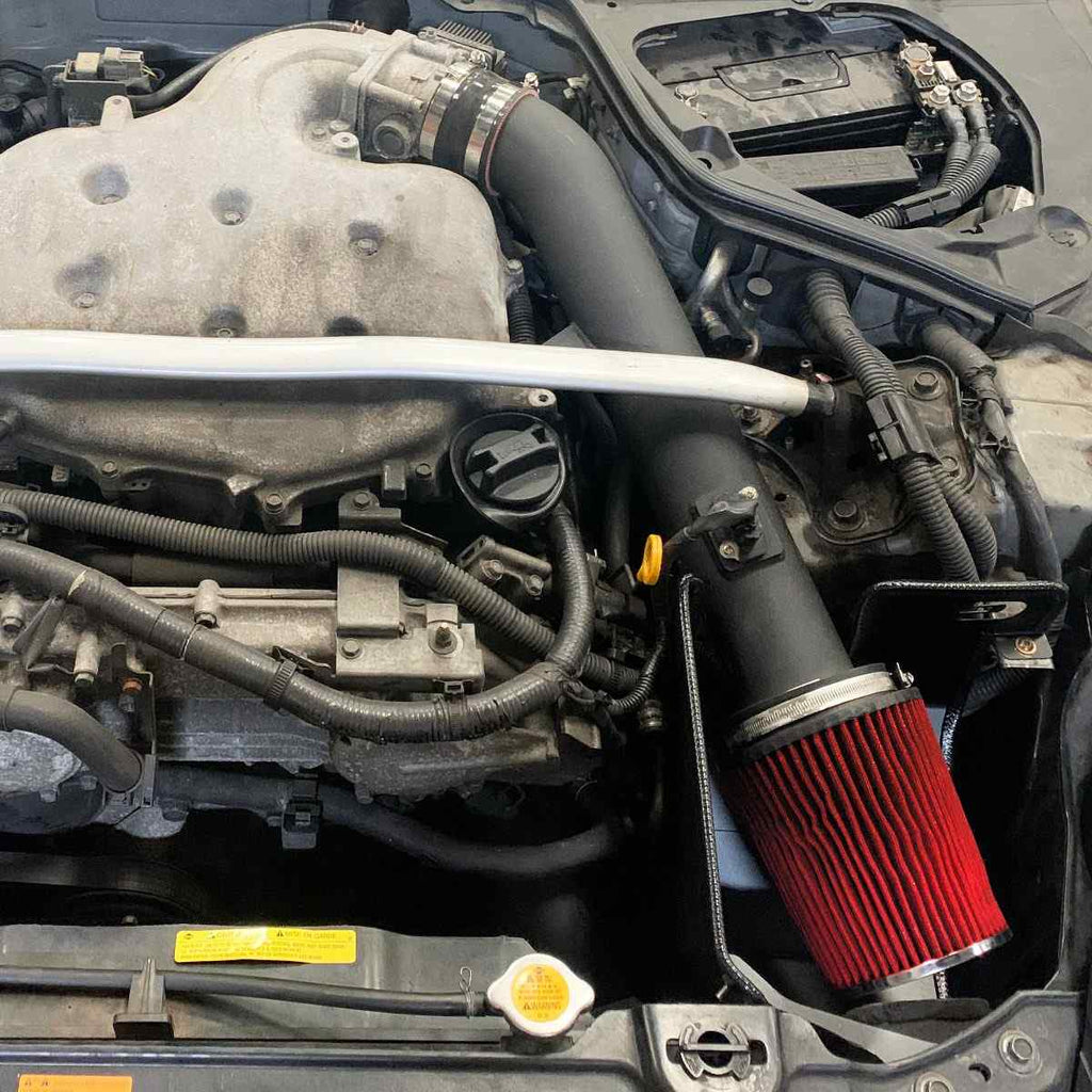 Kit Aspirazione Diretta Nissan 350Z 3.5 V6 02-06 con Scudo Termico - foto 4