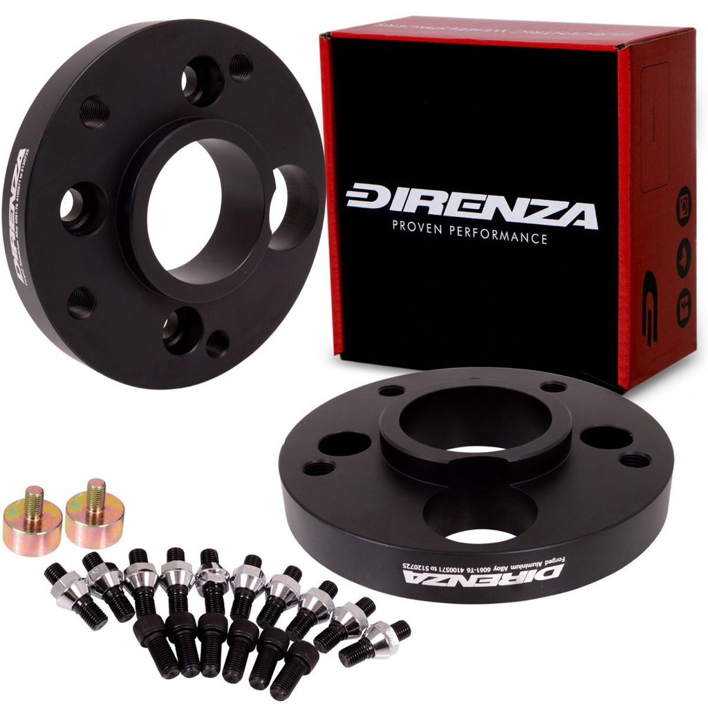 Distanziali Ruota 25mm Adattatore Foratura BMW E30 to BMW E36 E46 E90 Serie 3 4x100-5x120 - Coppia