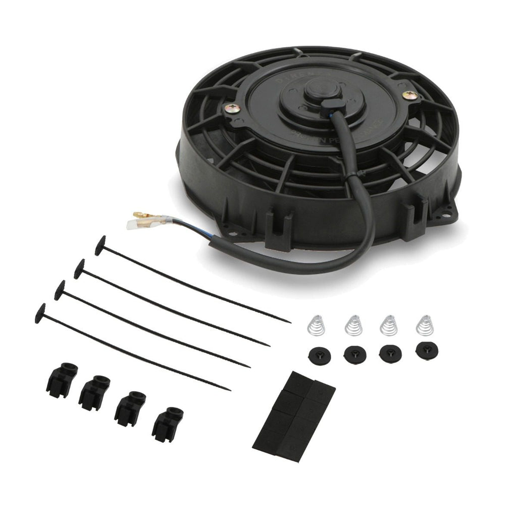 Ventola 7" a Pale Diritte 12V 80W Universale con Accessori di Montaggio - foto 5