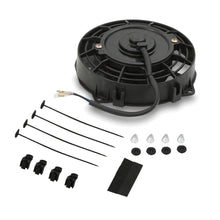 Ventola 7" a Pale Diritte 12V 80W Universale con Accessori di Montaggio - foto 5
