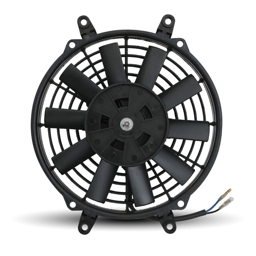 Ventola 9" a Pale Diritte 12V 80W Universale con Accessori di Montaggio - foto 6