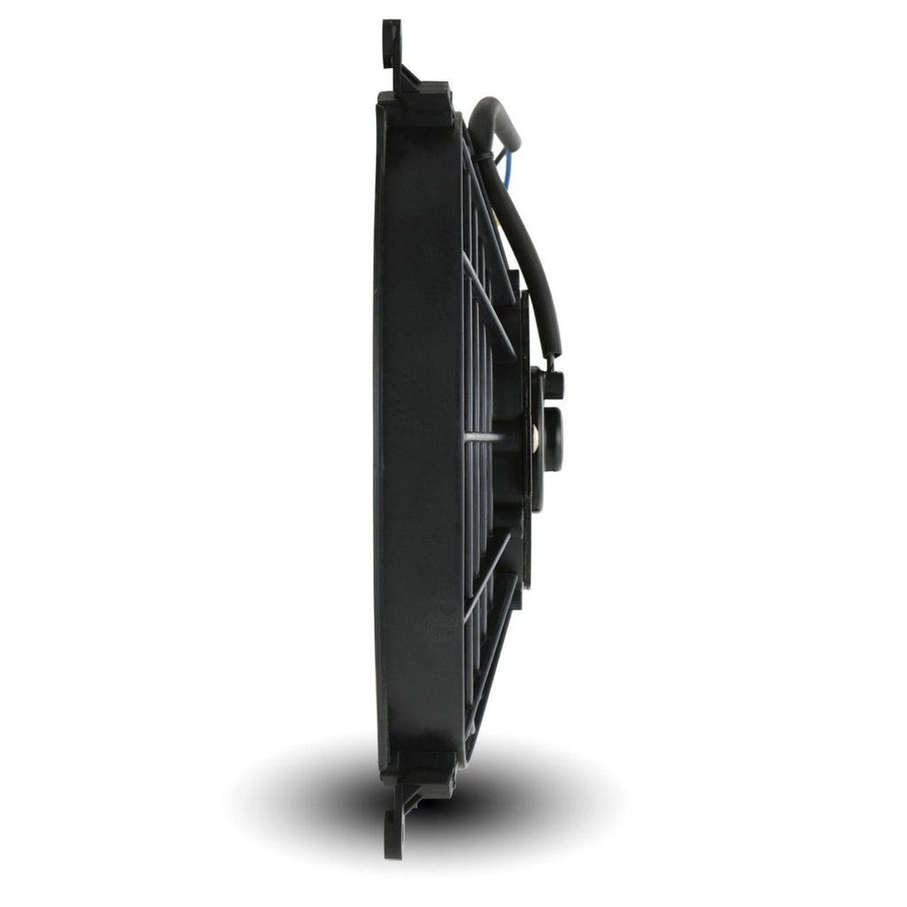 Ventola 9" a Pale Diritte 12V 80W Universale con Accessori di Montaggio - foto 3