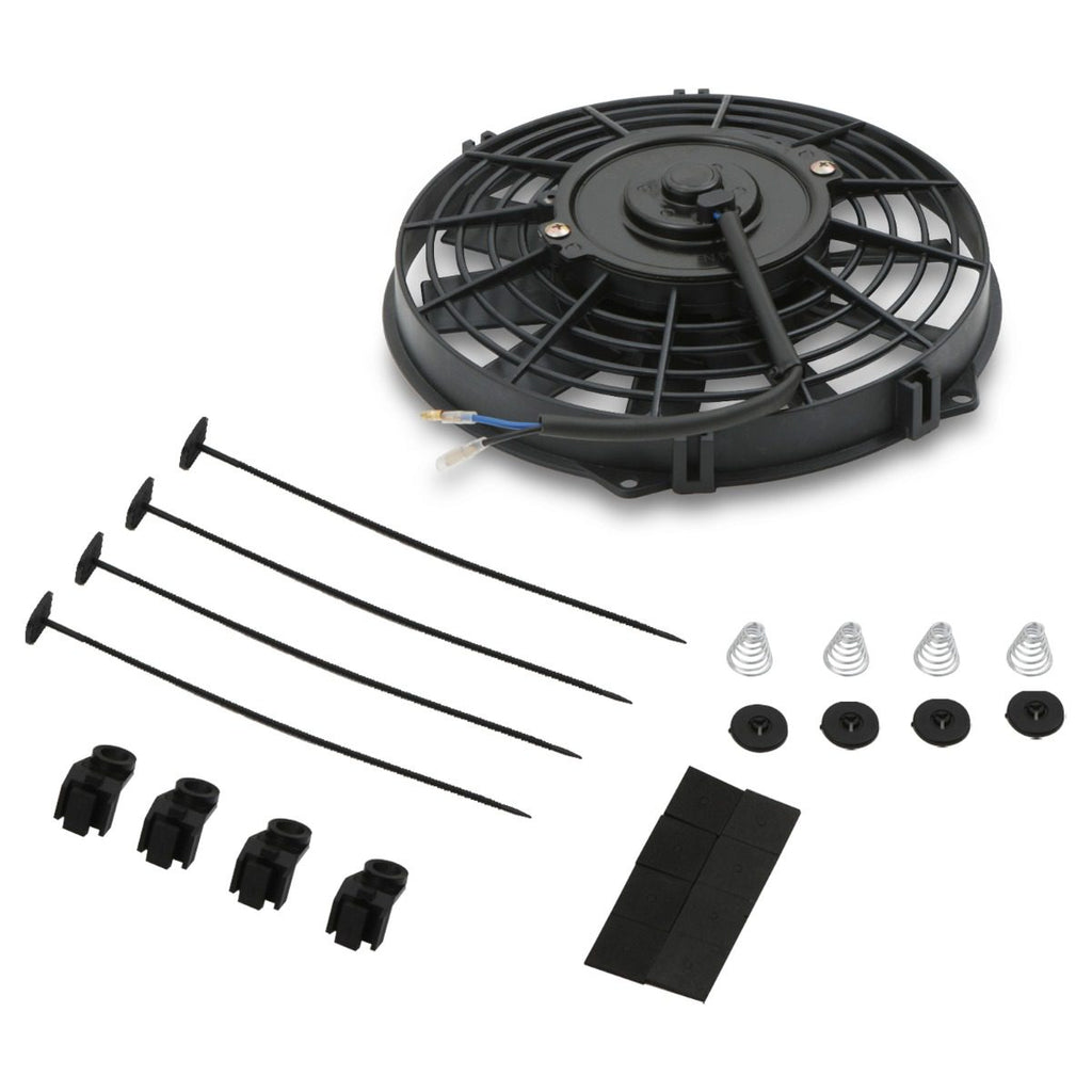 Coppia di Ventole 9" a Pale Diritte 12V 80W Universali con Accessori di Montaggio - foto 8