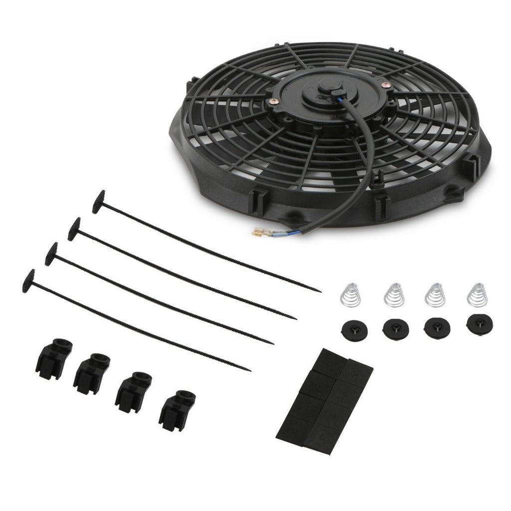 Coppia di Ventole 12" a Pale Diritte 12V 80W Universali - foto 10