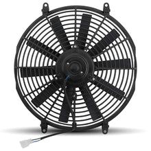 Ventola 14" a Pale Diritte 12V 80W Universale con Accessori di Montaggio - foto 3