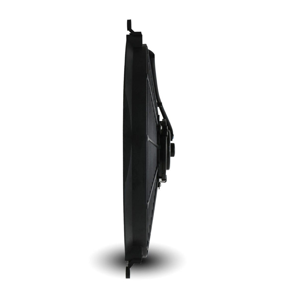 Ventola 14" a Pale Diritte 12V 80W Universale con Accessori di Montaggio - foto 4