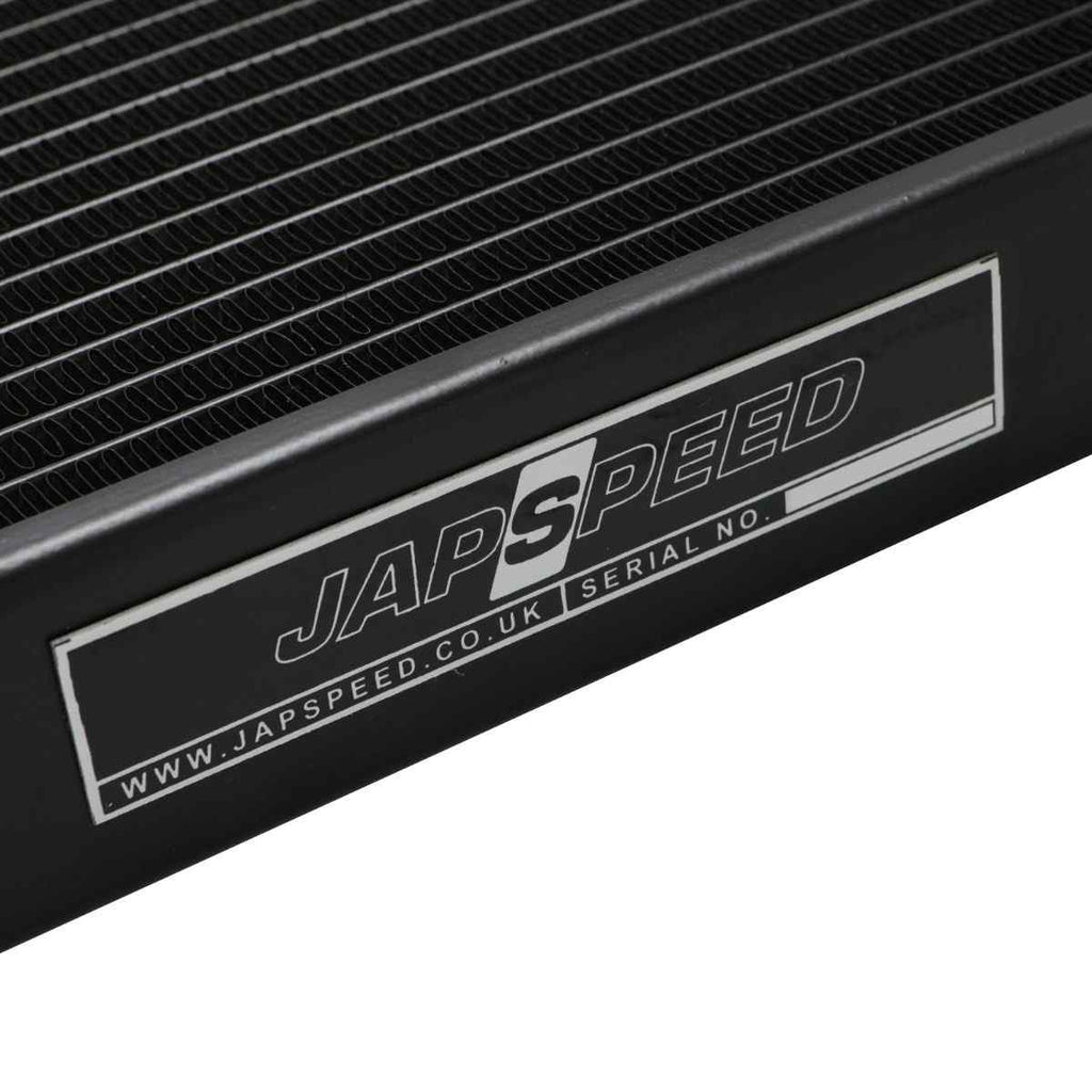 Radiatore Sportivo in Alluminio Nero Subaru Impreza GD New Age WRX STI 03-06