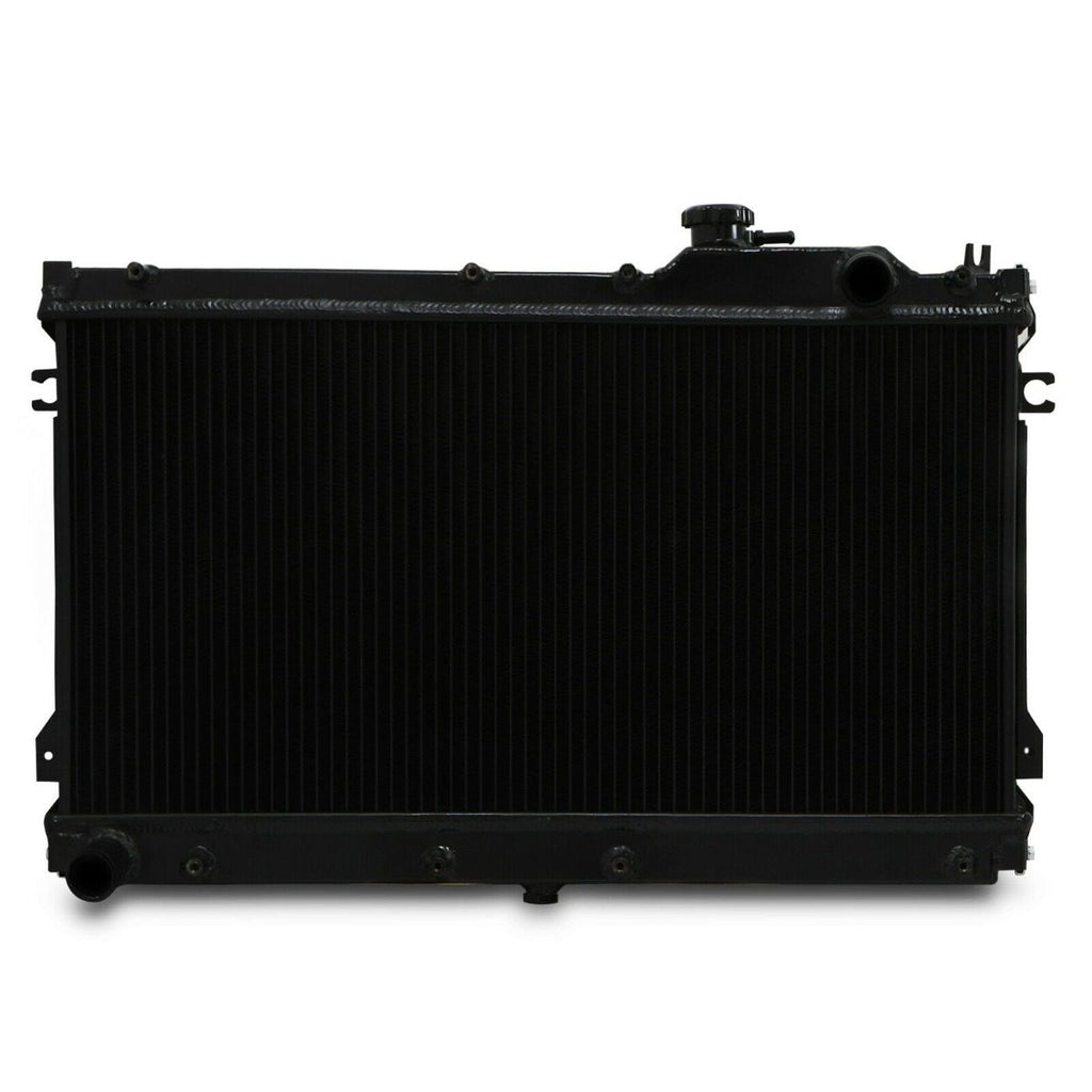 Radiatore Sportivo in Alluminio Nero Mazda MX5 NA MK1 1.6 1.8 90-98