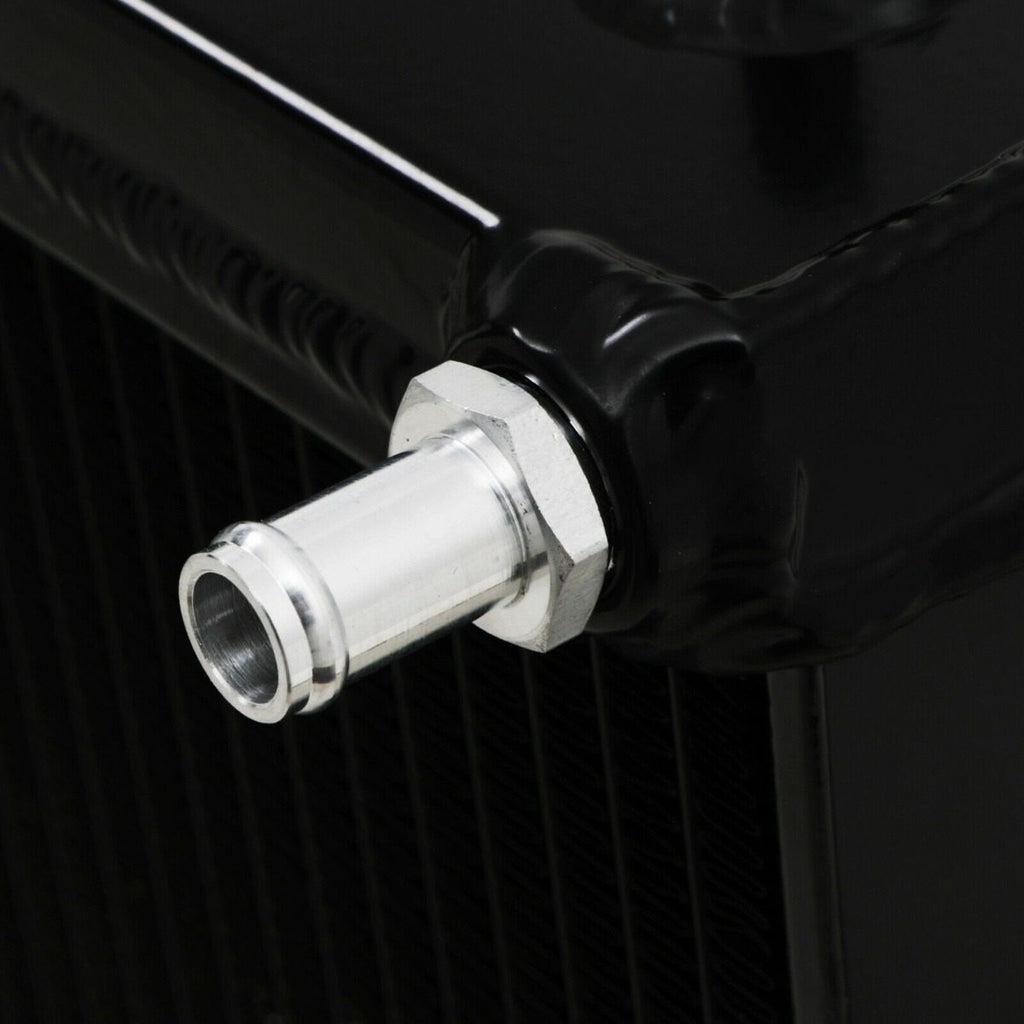 Radiatore Sportivo in Alluminio Nero Subaru Impreza WRX STI Shark Eye 08-10 - foto 6