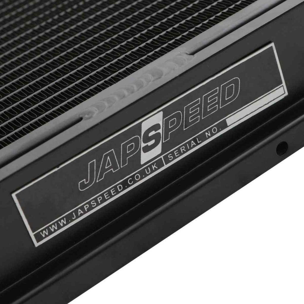 Radiatore Sportivo in Alluminio Nero Toyota MR2 SW20 2.0 Turbo 90-95 - foto 9