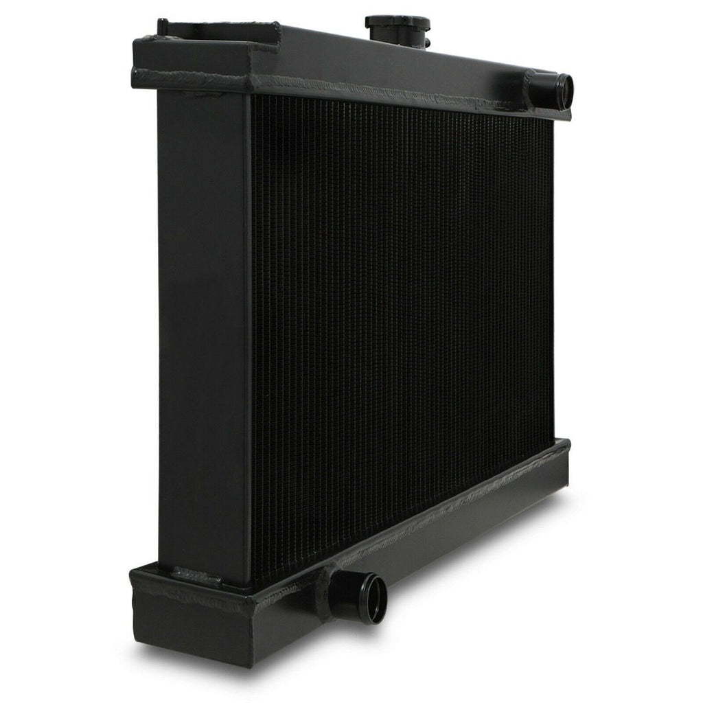 Radiatore Sportivo Alluminio Nero Universale 75mm 4 Core - foto 4