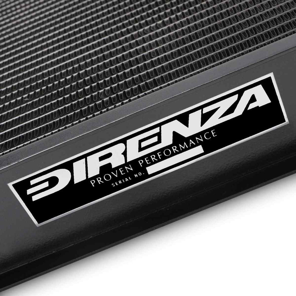 Radiatore Sportivo in Alluminio Nero BMW Serie 3 E36 1.6 1.8 2.3 2.5 90-01 - foto 7