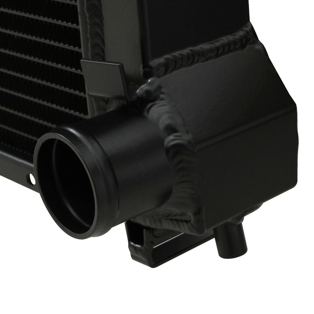 Radiatore Sportivo in Alluminio Nero BMW Serie 3 E36 1.6 1.8 2.3 2.5 90-01 - foto 5