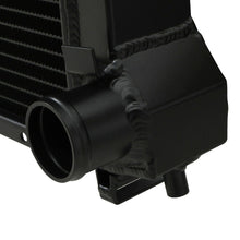 Radiatore Sportivo in Alluminio Nero BMW Serie 3 E30 1.6 1.8 87-91 - foto 5