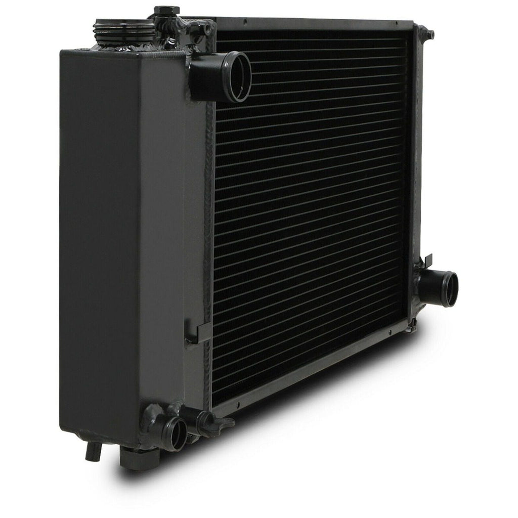 Radiatore Sportivo in Alluminio Nero BMW Serie 3 E36 1.6 1.8 2.3 2.5 90-01 - foto 6