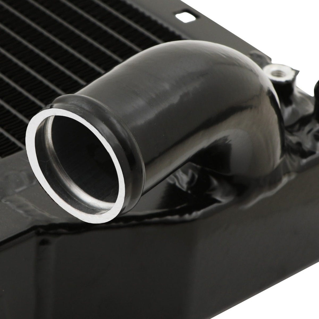 Radiatore Sportivo in Alluminio Nero Fiat Coupe 2.0 20V Turbo 96-00 - foto 9